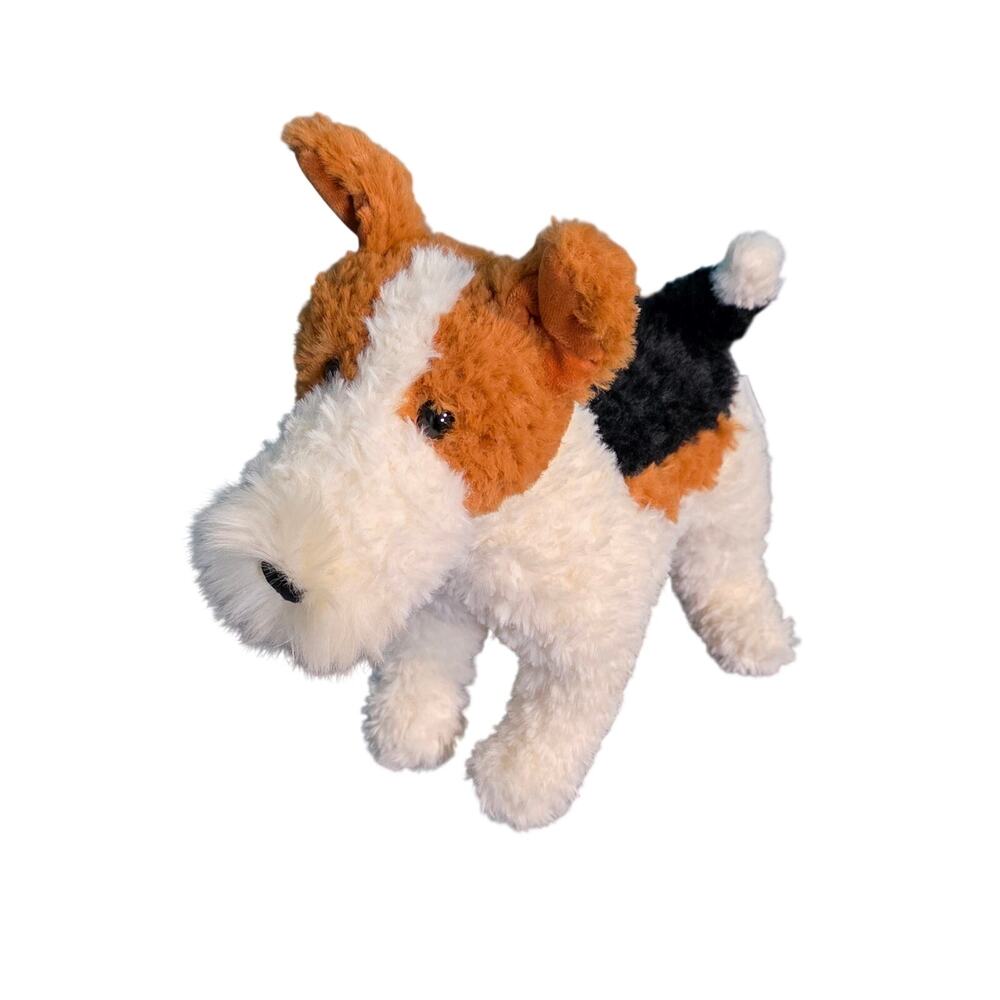 Jellycat Hector Fox Terrier Retired Puppy Dog Plush Toy Stuffed Animal